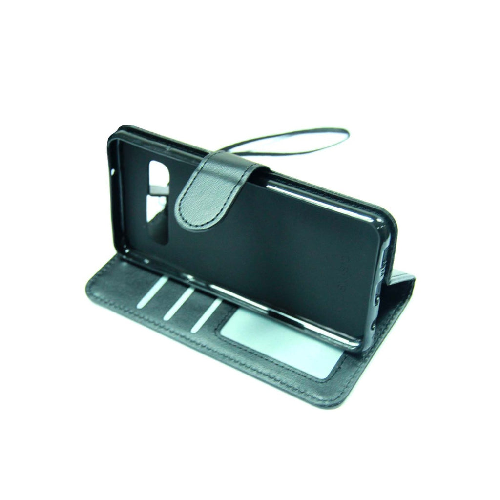 Plånboksfodral med Stativ Samsung S10 Svart