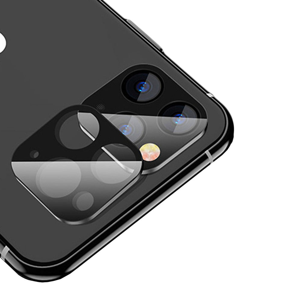 Kameraskydd iPhone 11 Pro/11 Pro Max Härdat Glas Svart