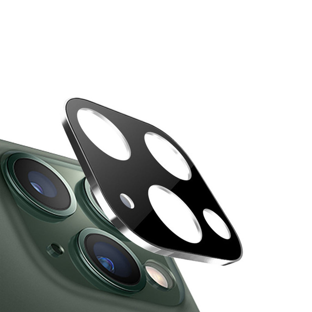 Kameraskydd iPhone 11 Pro/11 Pro Max Härdat Glas Silver