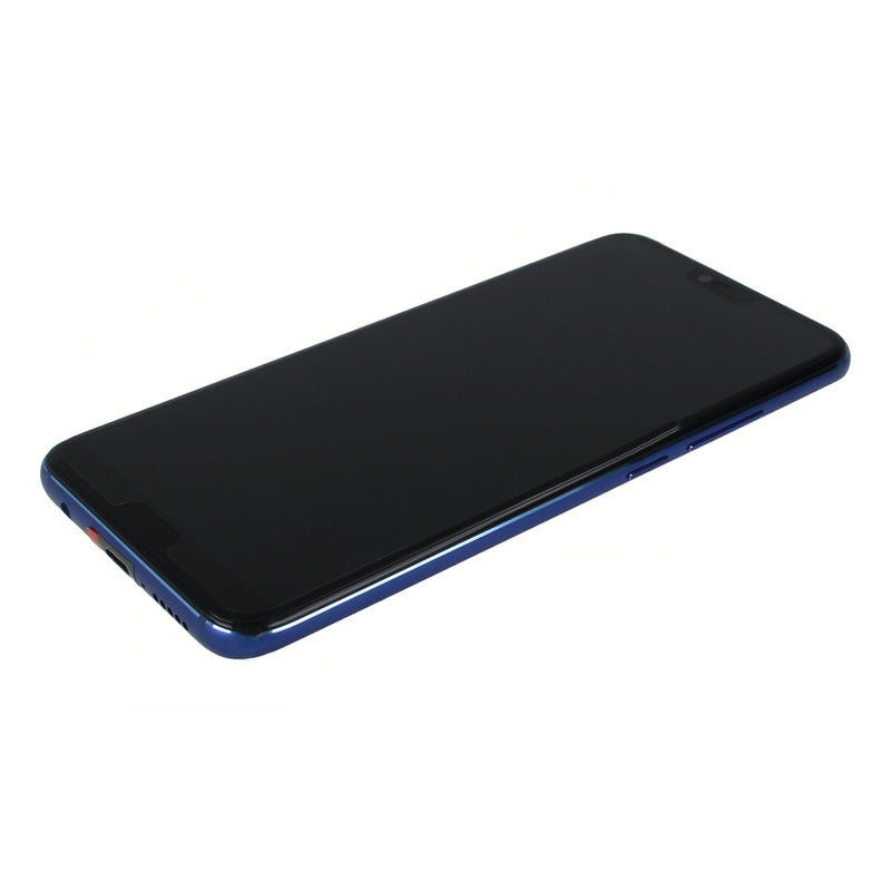 Huawei Honor 10 Skärm med Batteri Original Blå