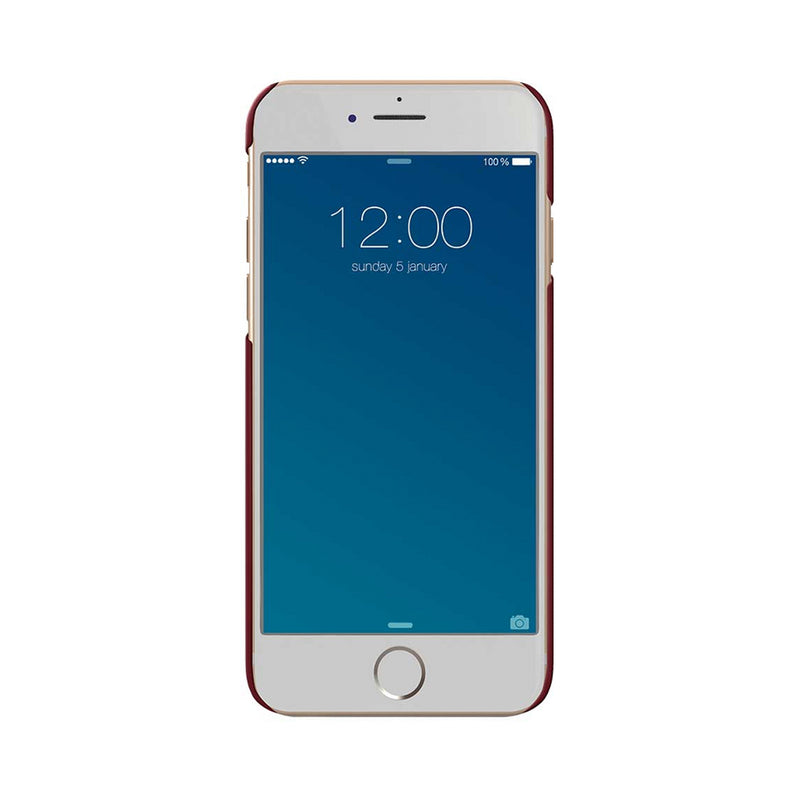 iDeal of Sweden Mobilskal iPhone 6/6s/7/8/SE Saffiano Burgundy
