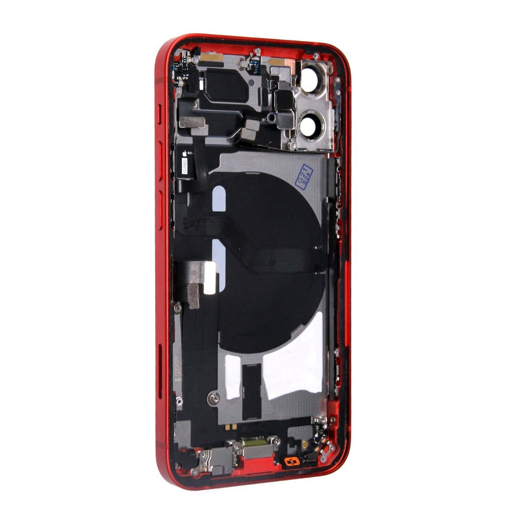 iPhone 12 Mini Baksida/Komplett Ram Röd