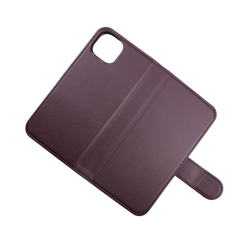 iPhone 13 Pro Max Plånboksfodral Magnet Rvelon - Mörklila