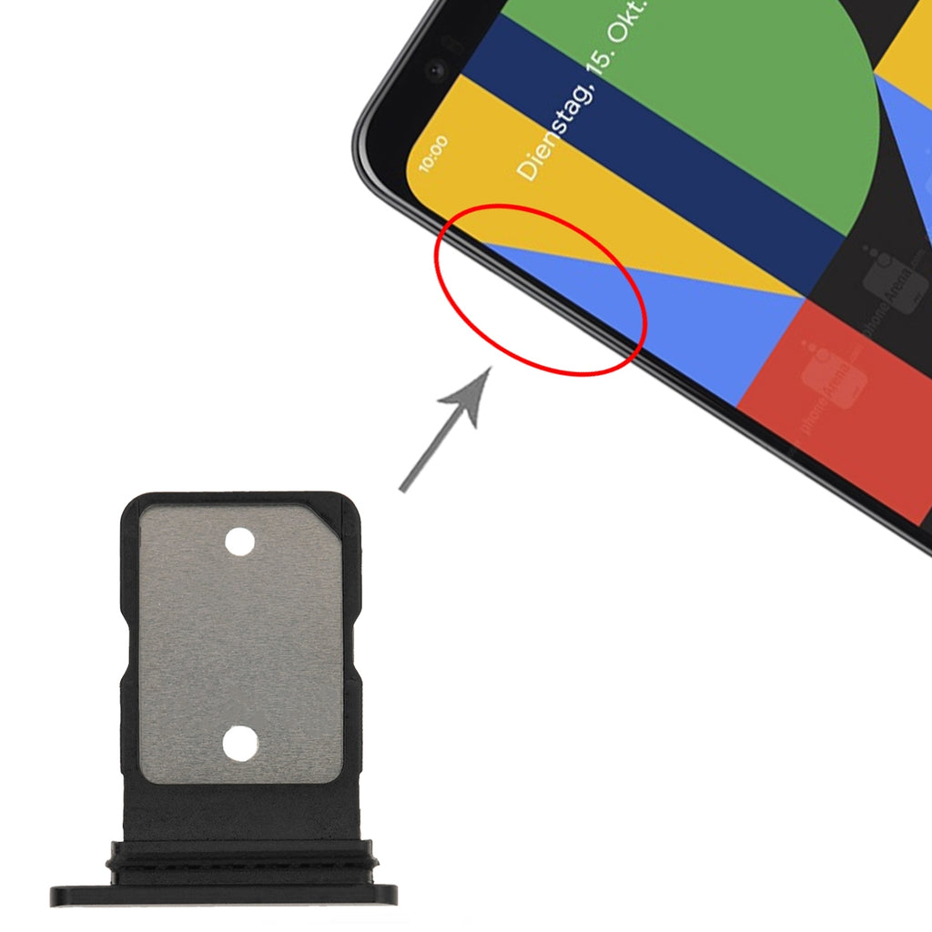 Google Pixel 4A/4A 5G Sim Card Holder Black
