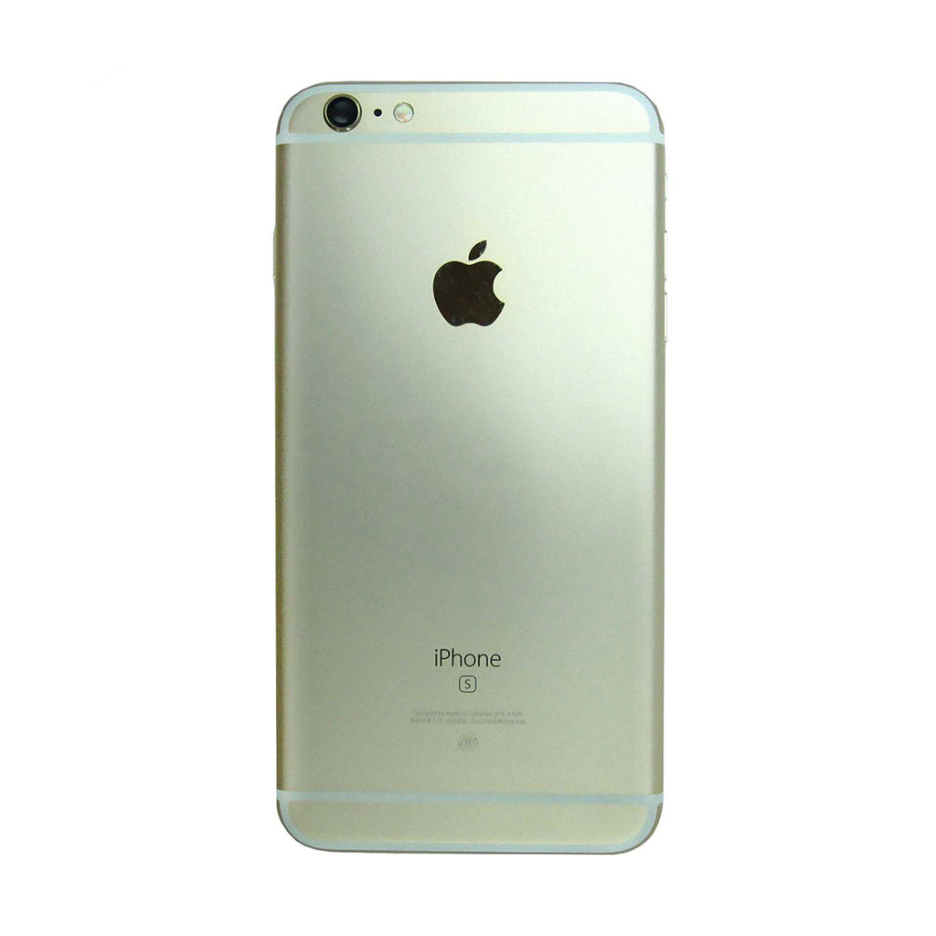iPhone 6S Plus Baksida/Komplett Ram med Batteri Guld (Begagnad)