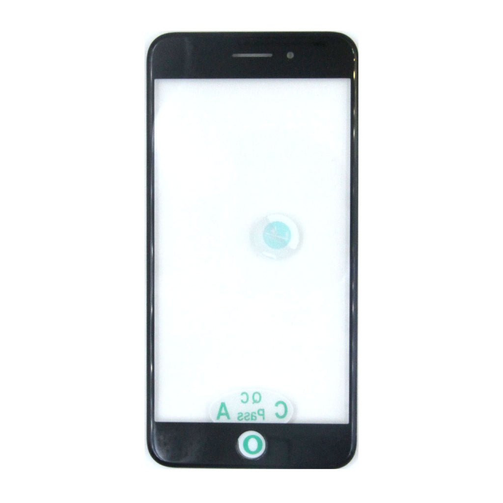 iPhone 8 Plus Glasskärm med OCA-film Svart