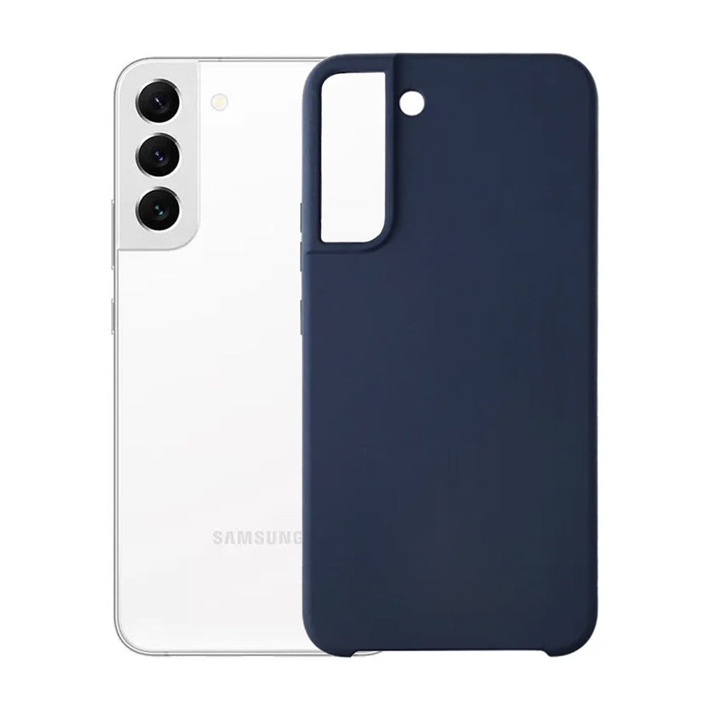 Mobilskal Silikon Samsung Galaxy S22 5G Blå Mobilskal Silikon Samsung Galaxy S22 5G Blå 