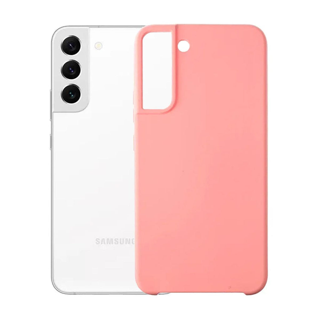 Mobilskal Silikon Samsung Galaxy S22 5G Rosa 