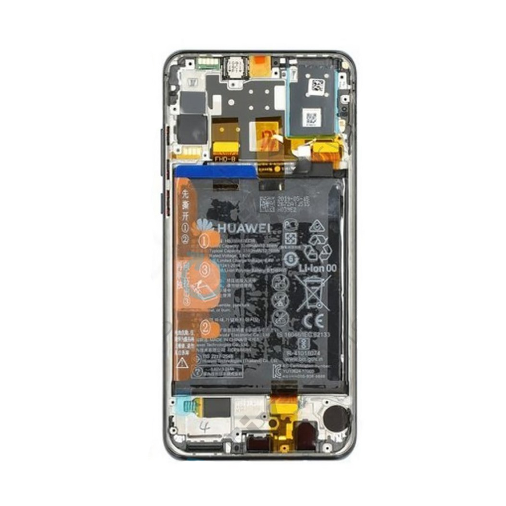 Huawei P30 Lite New Edition (2020) Original Skärm med LCD, Touch, Ram & Batteri