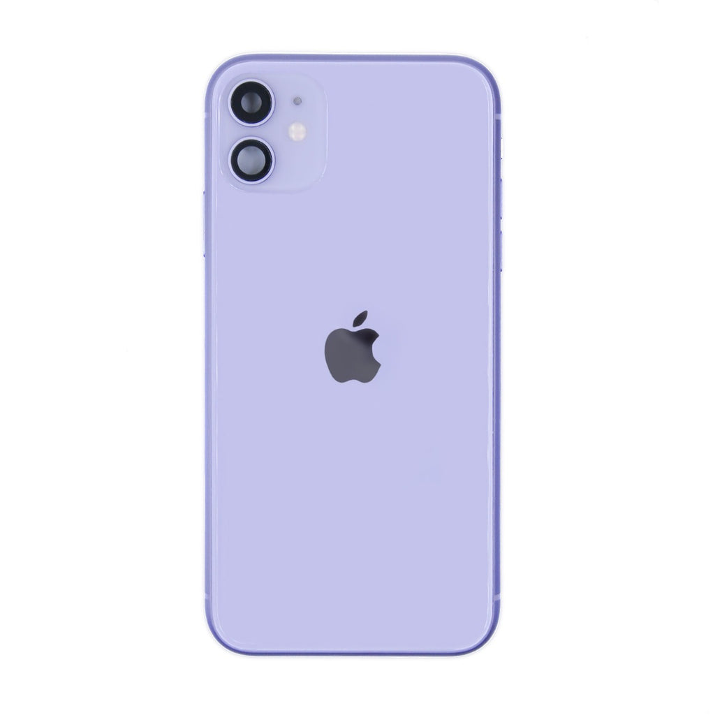 iPhone 11 Baksida/Komplett Ram Violett