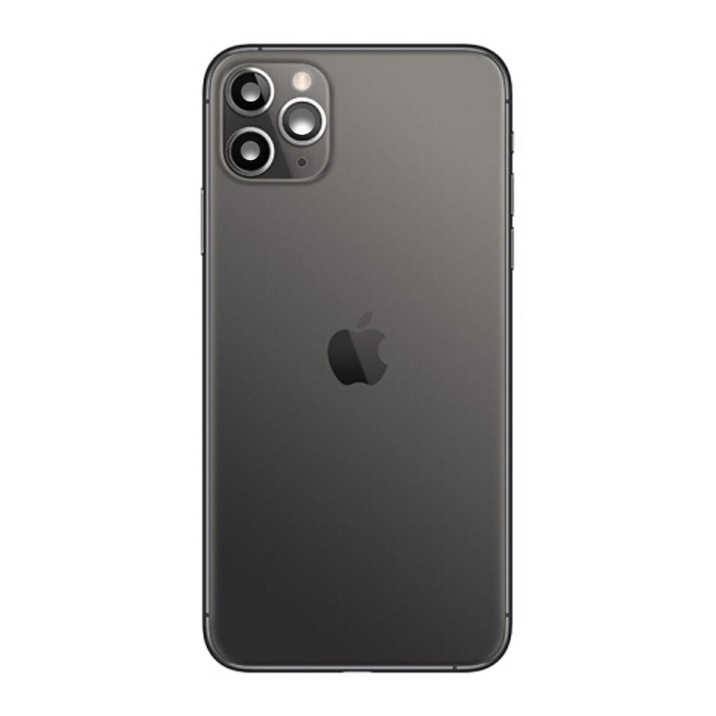 iPhone 11 Pro Max Baksida/Komplett Ram Svart