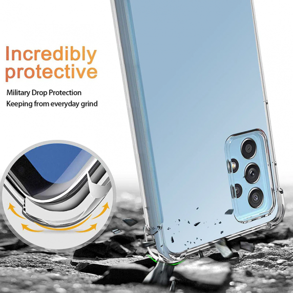 Stöttåligt Mobilskal Samsung Galaxy A33 5G - Transparent