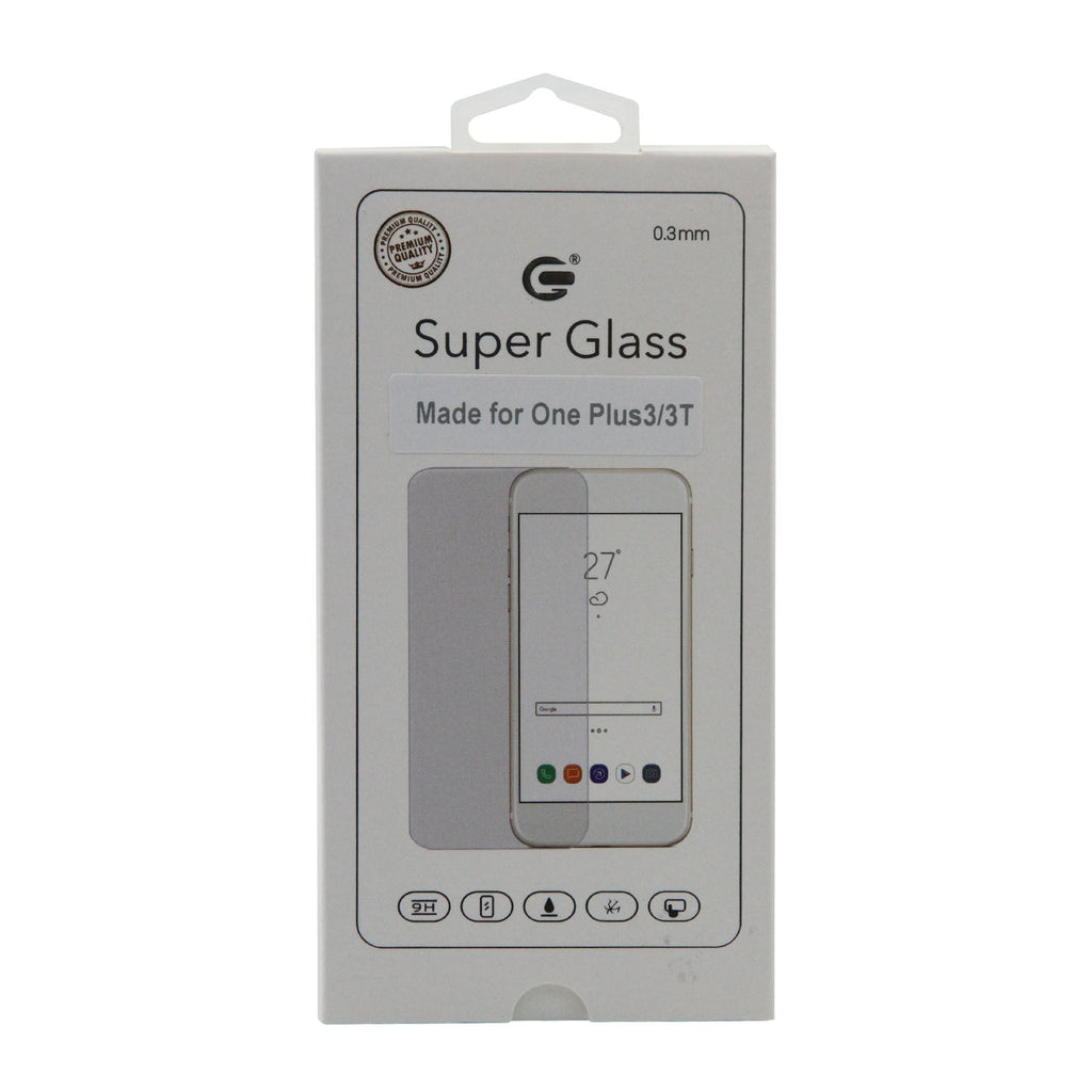 Skärmskydd OnePlus 3/3T Heltäckande Härdat Glas Vit hos Phonecare.se