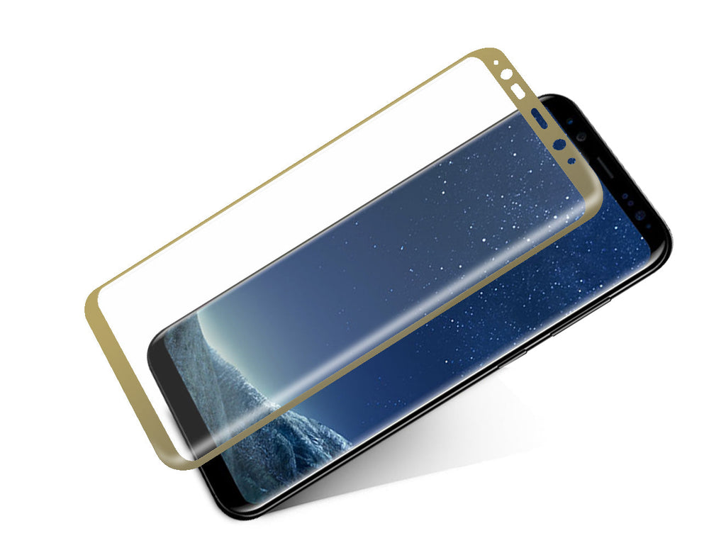 Skärmskydd Samsung S8 Härdat Japan Glas (Guld) hos Phonecare.se