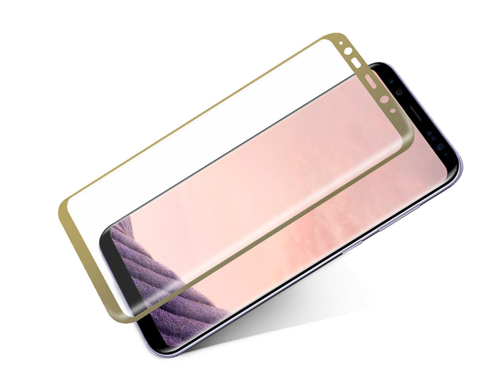 Skärmskydd Samsung S8 Plus Härdat Japan Glas (Guld) hos Phonecare.se