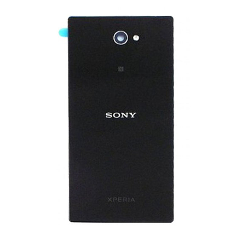 Sony Xperia M2 Baksida med Självhäftande tejp Svart hos Phonecare.se