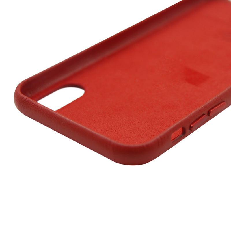 Stöttåligt Mobilskal med Kortfack iPhone X/XS Röd hos Phonecare.se