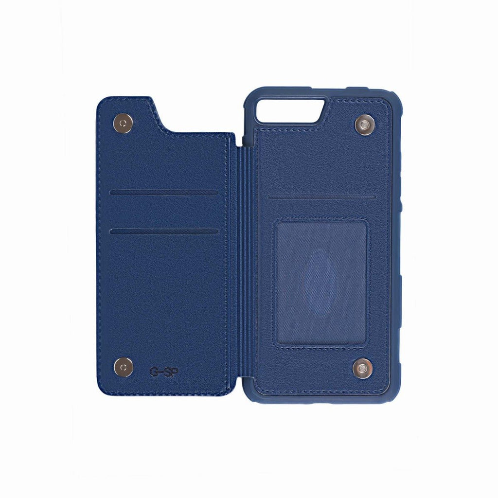 Stöttåligt Skal Kortfack G - SP iPhone 7/8 Plus - Blå