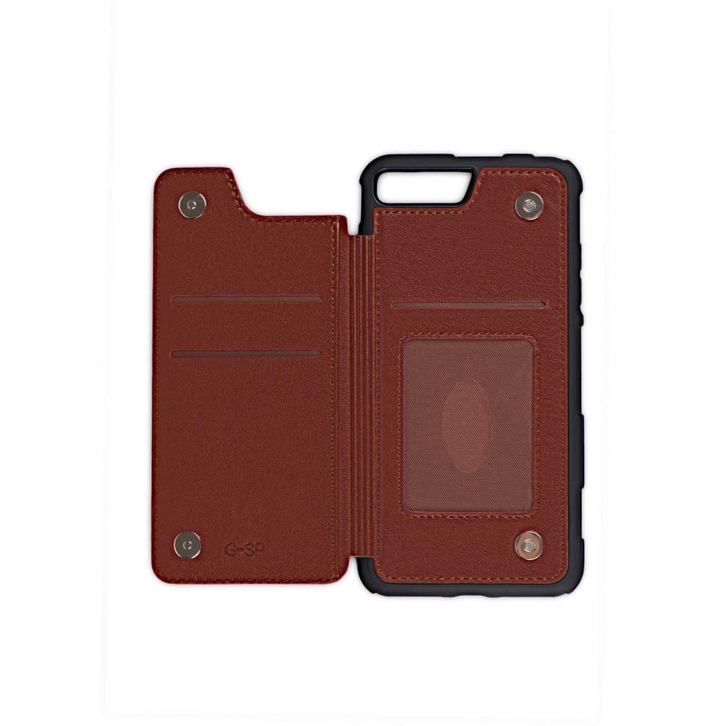 Stöttåligt Skal Kortfack G - SP iPhone 7/8 Plus - Brun