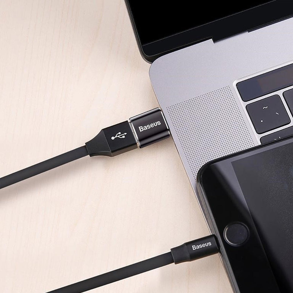 USB - A till USB C Adapter Baseus Mini