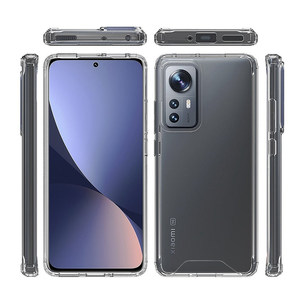 Xiaomi 12T/12T Pro Stöttåligt Skal - Transparent