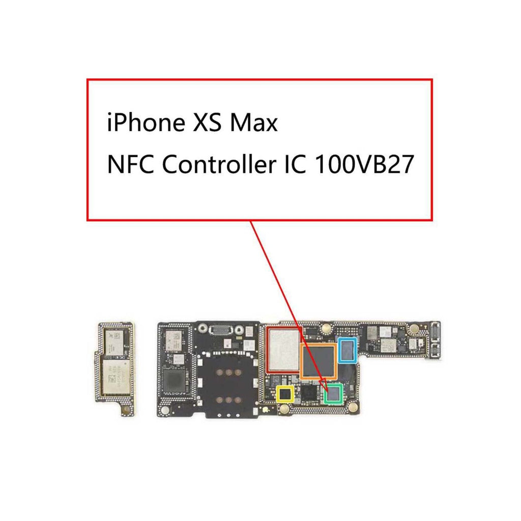 NFC Kontroll IC 100VB27 72pin iPhone XS/XR/XS Max